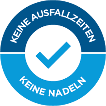 Keine Ausfallzeiten, Keine Nadeln